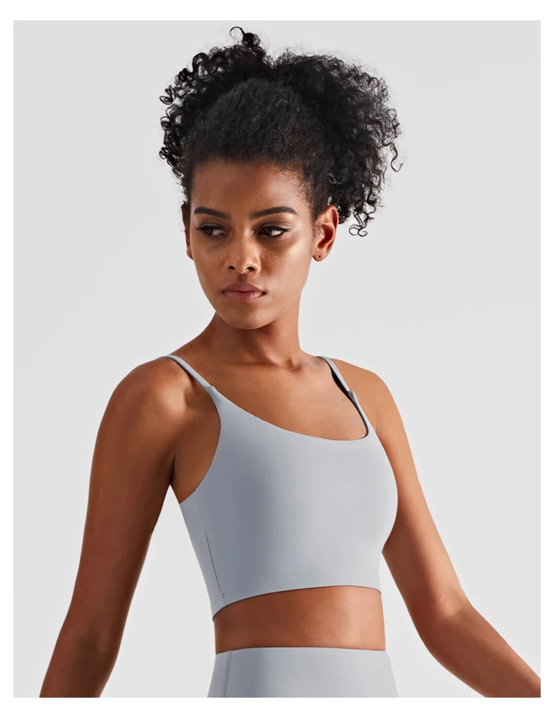 Athletic Apparel Sports Wear Tops Skinfriendly Yoga Bra Crop Tops