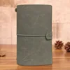 A6 Grey, Ruled + Blank + Grid Paper, Card Slot