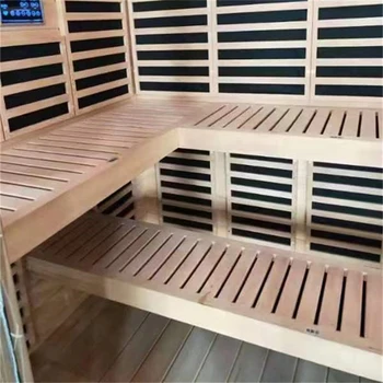 スパ用屋内赤外线サウナルームプライベート予约ヘムロック2人4人