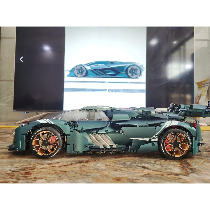 Guly 10611 MOC City Sports Car Building Block Set - 3466pcs