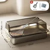 [60cm Extra Large Sloping Stainless Steel Basin with 10cm Thickness]