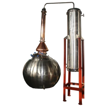 alcohol distillation equipment Copper whisky pot still Alcohol Distiller for Wine
