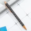 Water drop pattern Black (rose gold pieces)