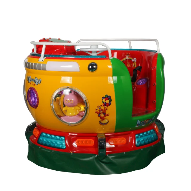 Riteng Coin Operated Rides Vending Swing Mini Kiddie Rides Car Kids Game Machine Amusement Park Kiddie Rides