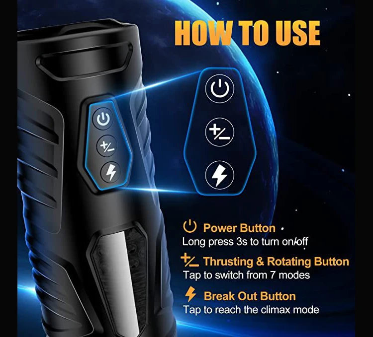 AIERSHA Automatic Suction Vibrator Realistic Artificial Vagina Masturbating Adult Sex Toys Male Masturbator Cup