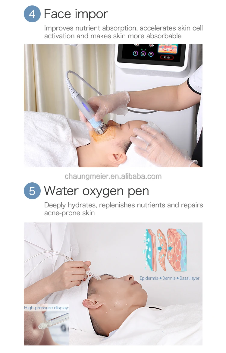 2023 New Factory Price Portable Antiwrinkle Face Cleaning Machine