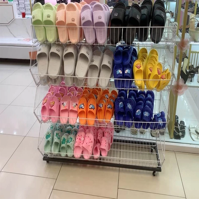 Convenience Store Black Metal Wire Display Stand for Chips Potato Chips  Display Snacks Display Rack