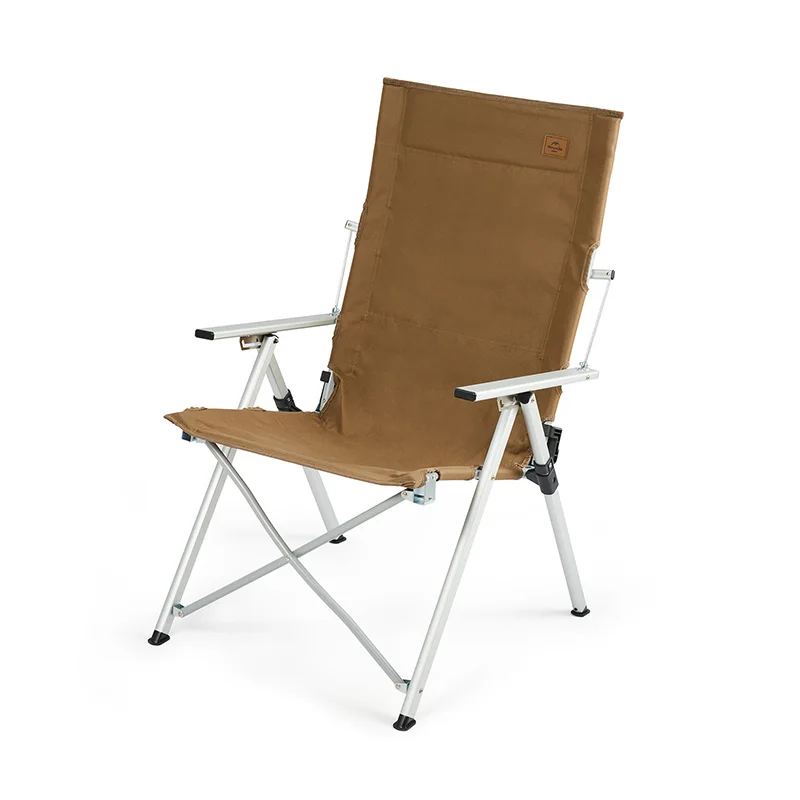 Silla de camping ajustable para exteriores Naturehike TY03 plus, reclinable, plegable y de aleación de aluminio