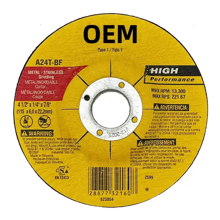 4''-100x6x16 mm Grinding Disc ( Grinding Wheel)