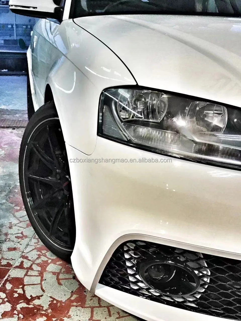 A3 S3 8P Front Bumper with Grill for Audi A3 S3 8P Facelift RS3 Style BodyKit for Audi Bumper 2008 2009 2010 2011 2012 2013