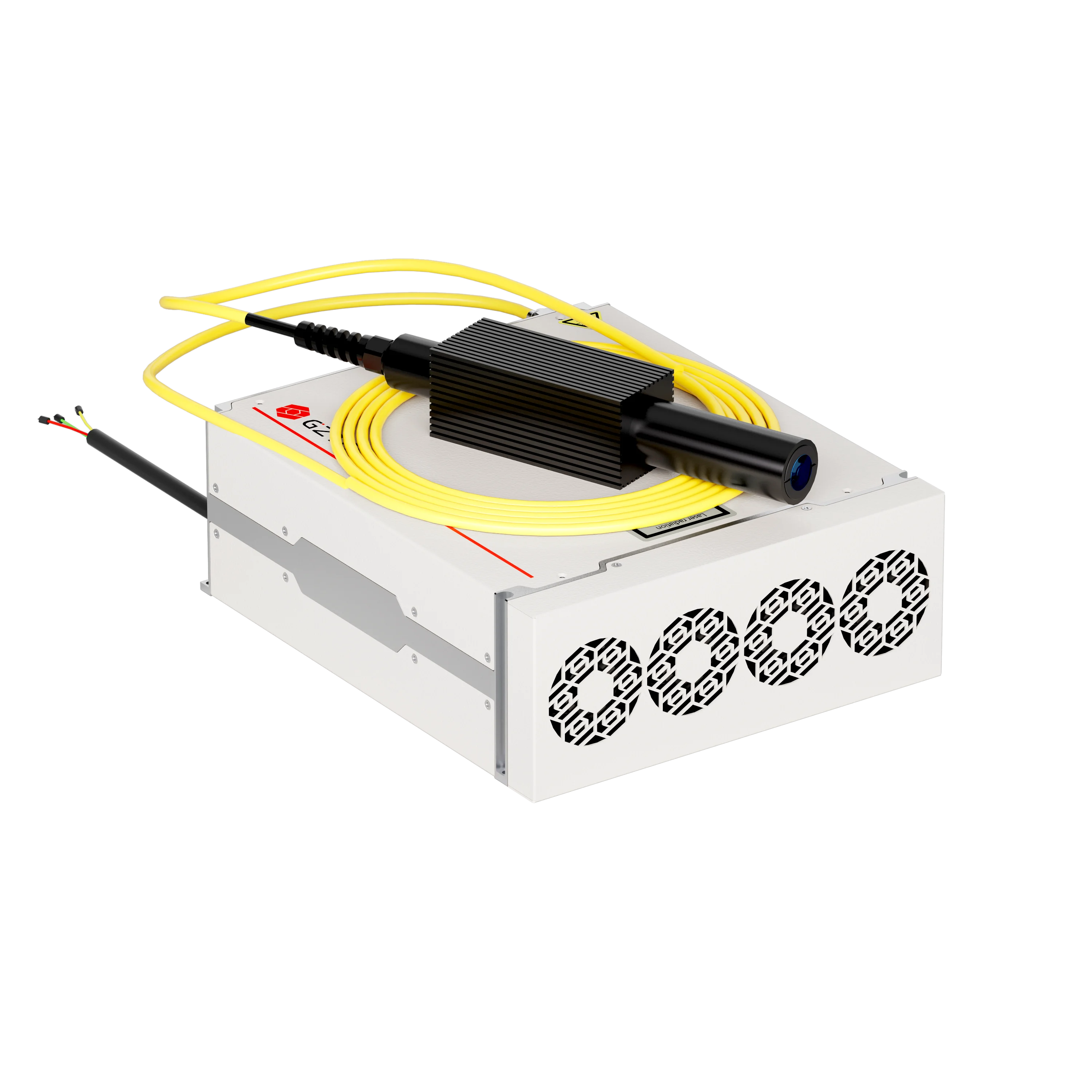 60w 100w Pulse Width Adjustable Mopa Fiber Laser Source For Laser ...