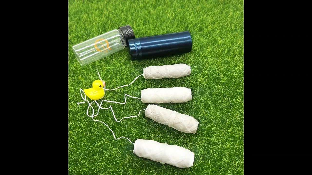 friendly teeth floss sticks glass box biodegradable floss pick