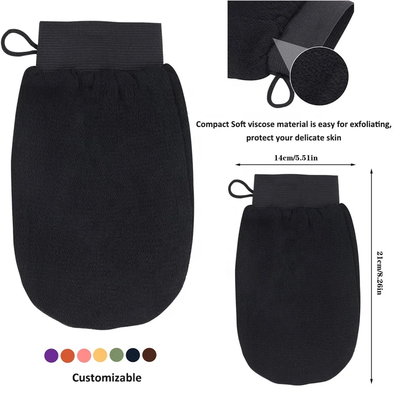 Bio Linen Natural Copper Fiber Combination Hammam Sponge Korean Bath