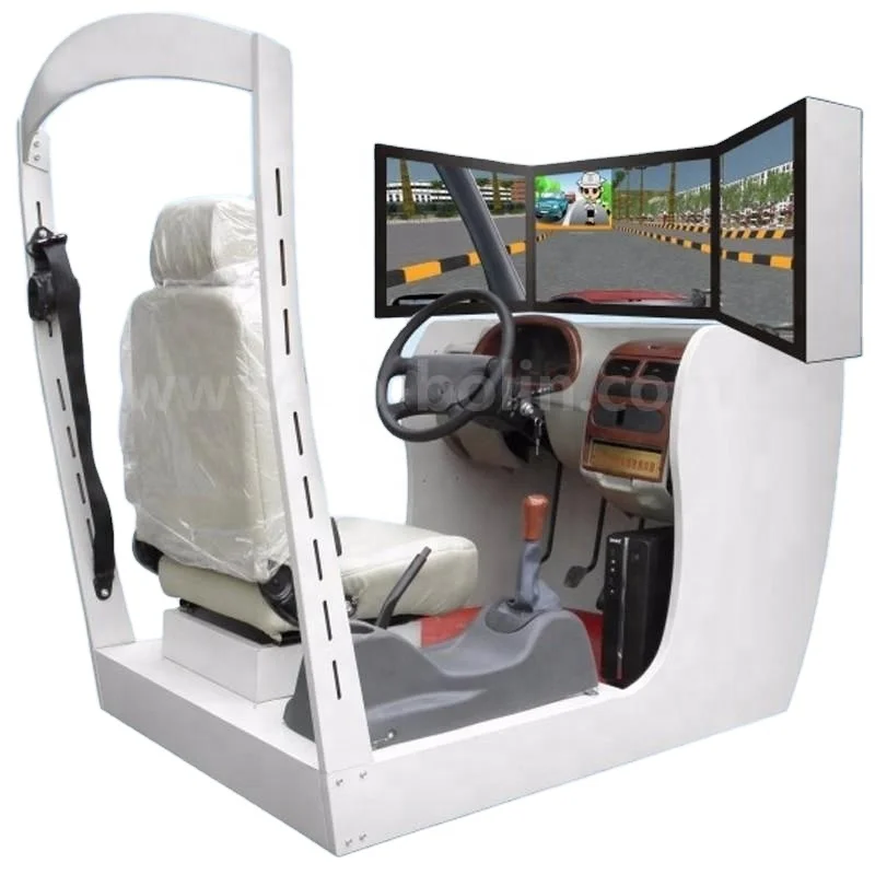 3 Screens City Car Train Driving Simulator - China Car Driving Simulator,  Simulator