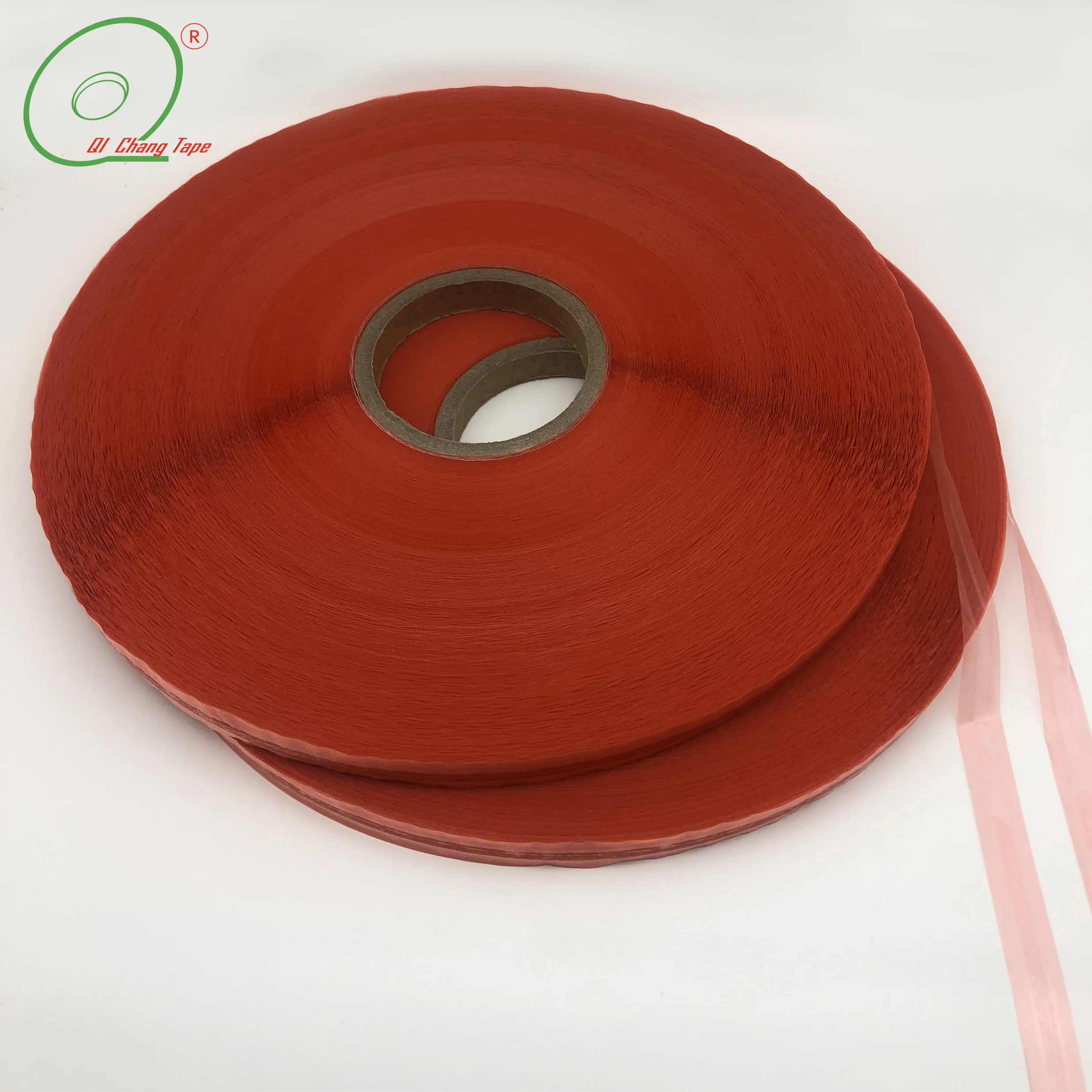 Customized Printing Red Antistatic 13mm 15mm Bag Sealing Tape for Ldpe pp Bags supplier