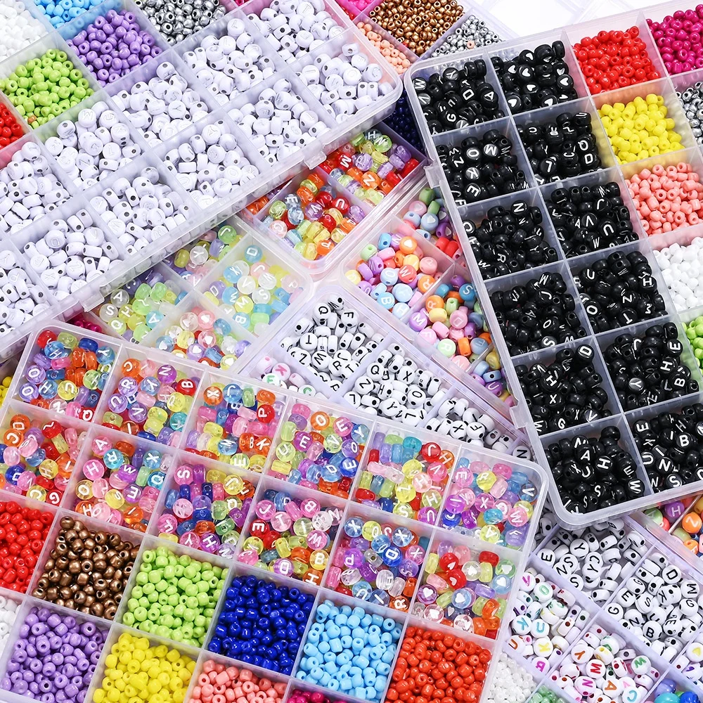 Rice Beads Wholesale Cheap 2mm Pick Color Seed Beads Glass Rice