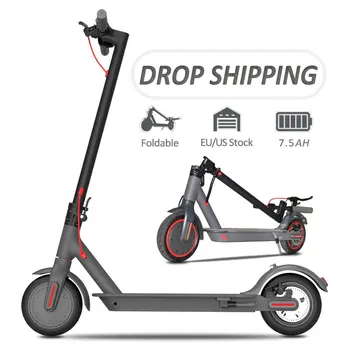 Dropship Wholesale Folding Cheap 350W Powerful Patinete Electrico 2 Two Wheel Fast Electric E Scooter Adult