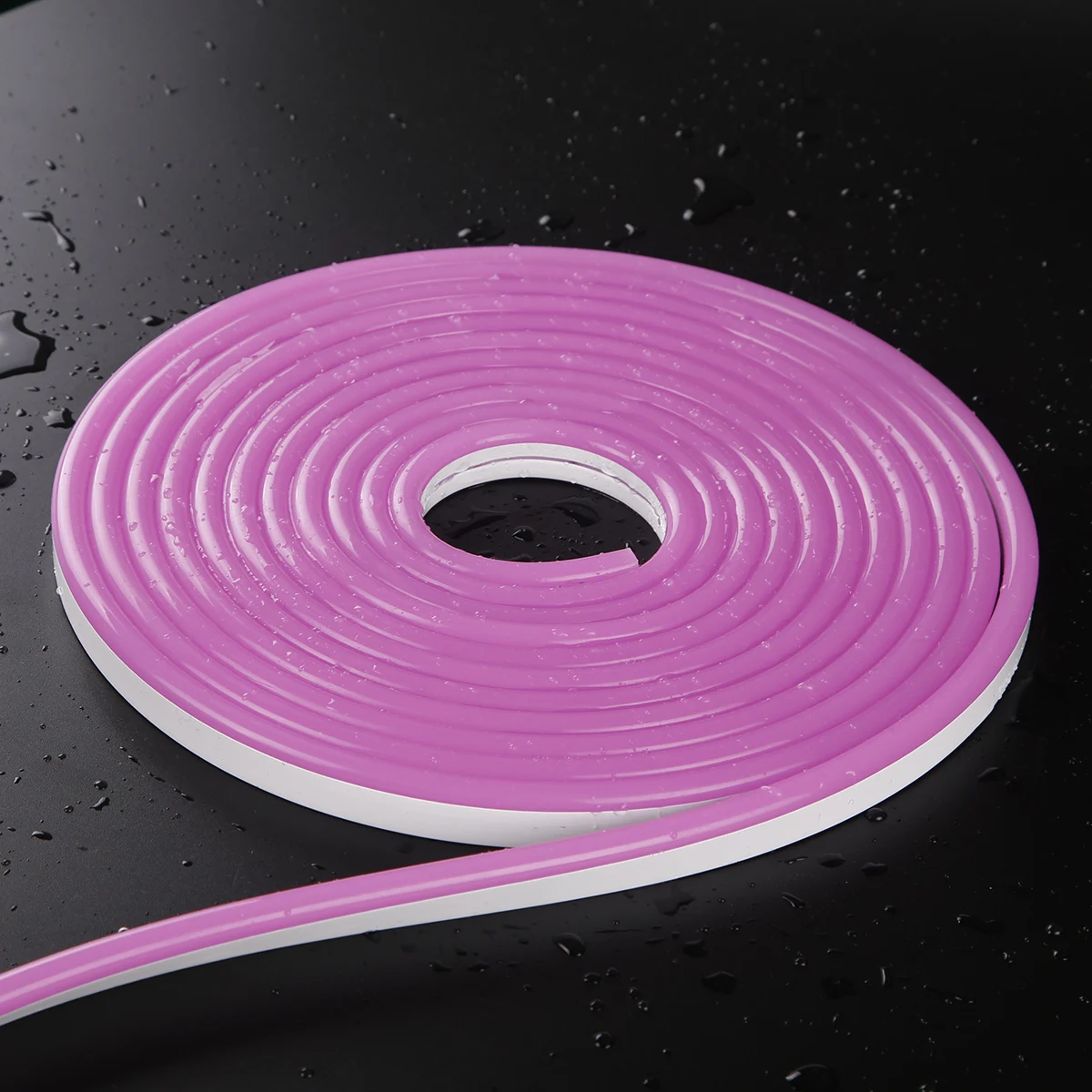 New Design 6x12mm 1cm Cutting Silicone Tube for DIY Neon LED Light Signs Led Neon Mirror 24V Input Voltage Blue CCT Purple