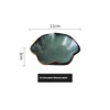 Piatto verde da 4,5 pollici