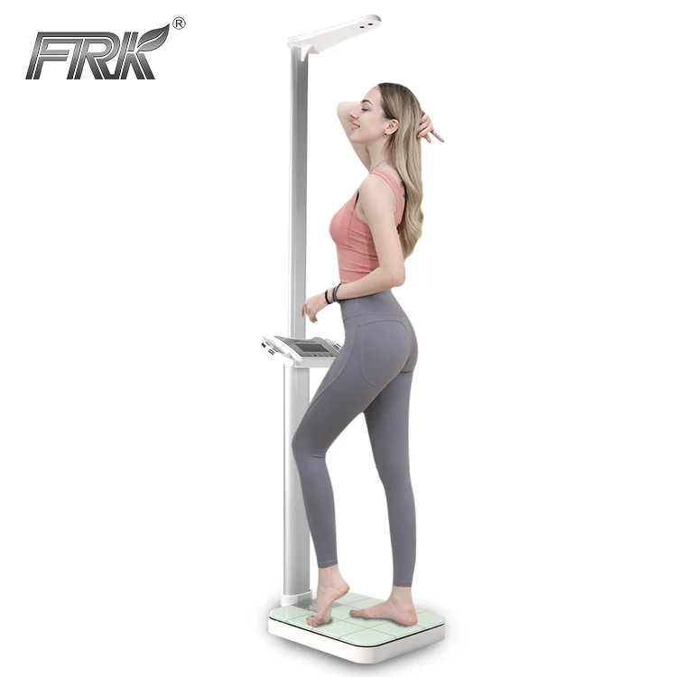 Digital Weighing Printer Height Measurement BMI Weight Machine With Height Scale for Human