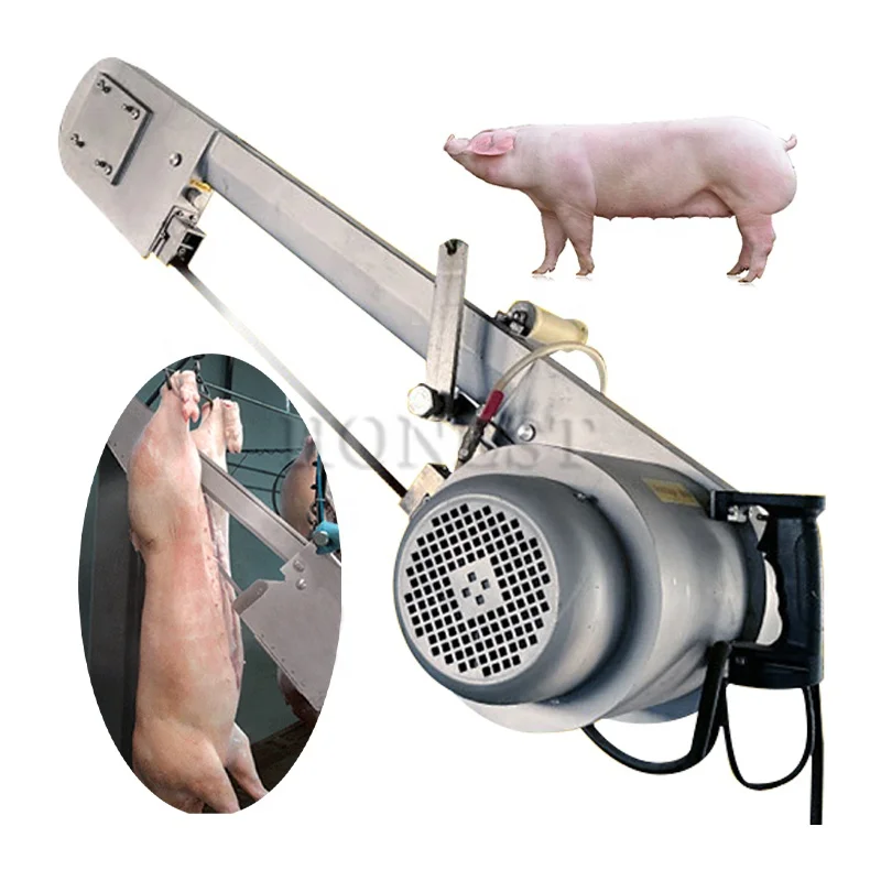 High Efficiency Beef Cutting Machine / Cattle Slaughter Knife / Carcass Splitting Saw