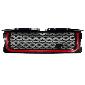 2006 for Land Rover for Range Rover Sport Grille New Black ABS Plastic with Red Stripe