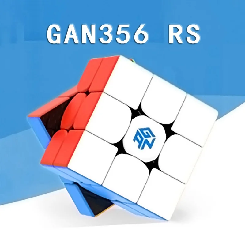 GAN 356RS Three Order Magic Cube Colorful Magic Cube Professional Game Decompression Educational Toys for Kids