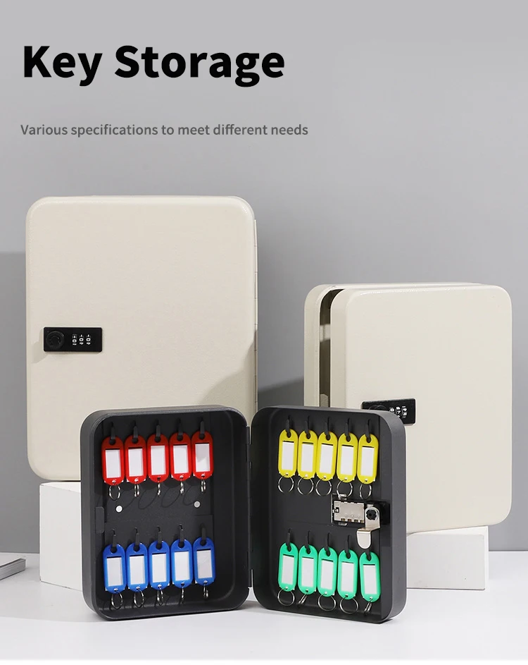 Home Hotel Office School Holds 20-160 Keys Safe Storage Wall-Mounted ...