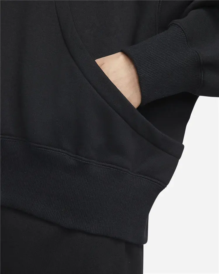 Oem Custom Logo Heavyweight Pocket Modern Fleece Cotton Long Sleeves ...