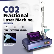10600nm RF Vaginal Tightening Skin Rejuvenation Beauty Machine 2024 New Professional 60W Portable Fractional CO2 Laser Machine