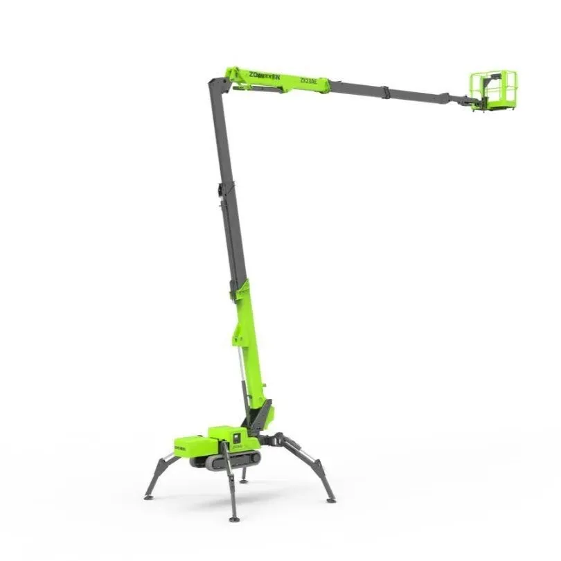 27m Crawler Electric Spider Lifter Zx27ae Aerial Working Platform