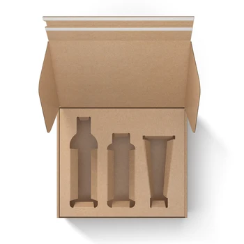 Luxury Custom Printing Ivory Board Corrugated and Rigid Paper Box Packaging With EVA Foam Insert