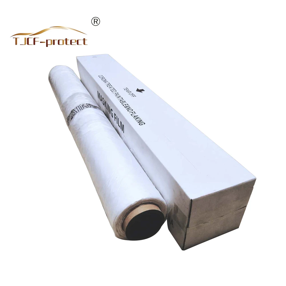 Auto Painting Disposable Durable Universal Plastic Sheeting Film In