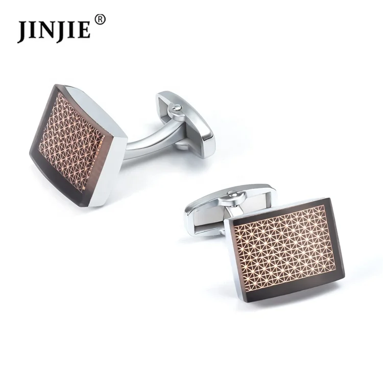 Новое поступление, запонки из сплава с квадратным дизайном, в наличии, запонки разных стилей, распродажа, мужские запонки