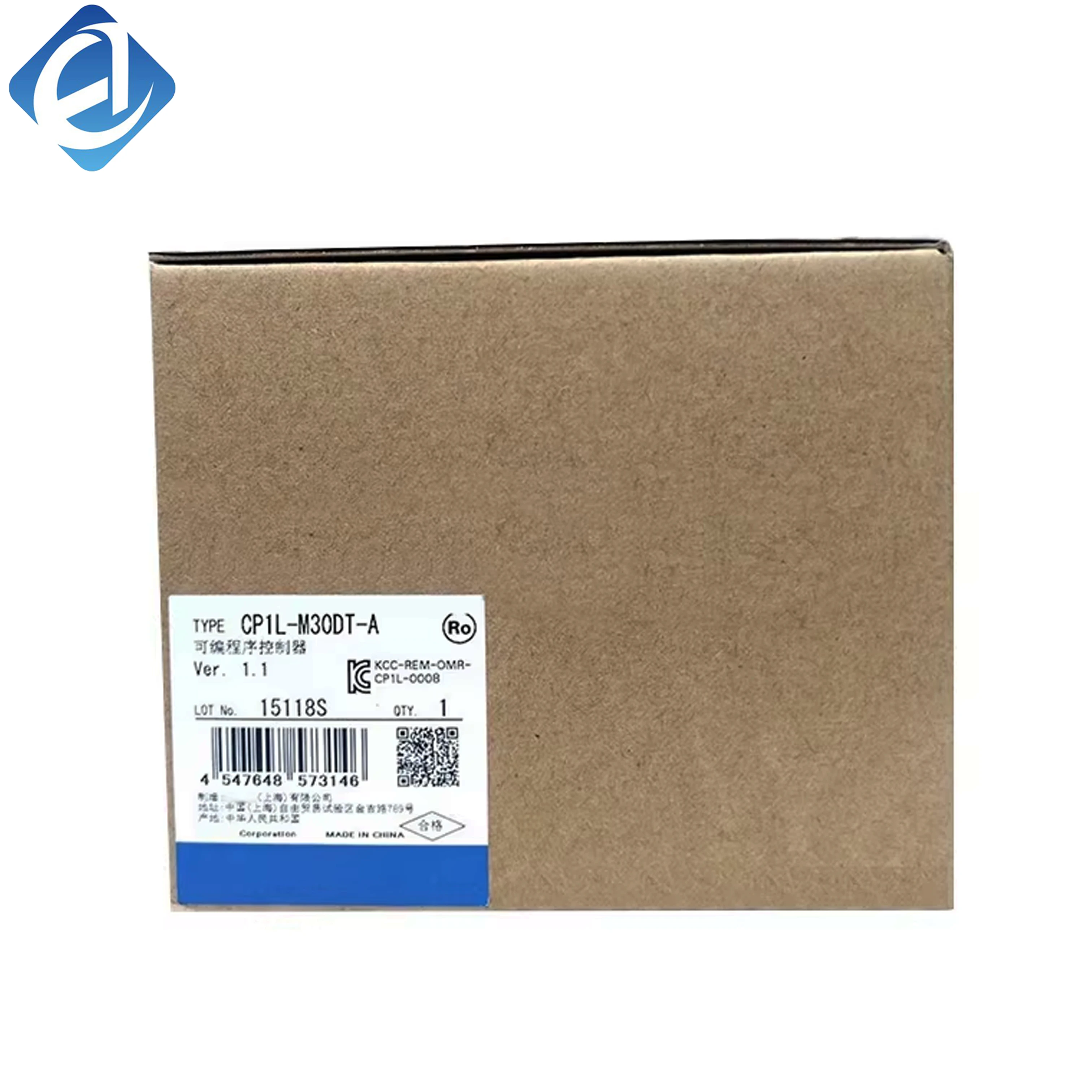 Nuovo controller PLC compatto originale della serie Omron CP1L. 30 punti I/O, uscita a transistor, alimentazione in corrente alternata, istruzioni abbondanti, funzionamento stabile e comunicazione agevole. Ampiamente utilizzato in piccoli impianti di automazione, macchine per il confezionamento, nastri trasportatori.