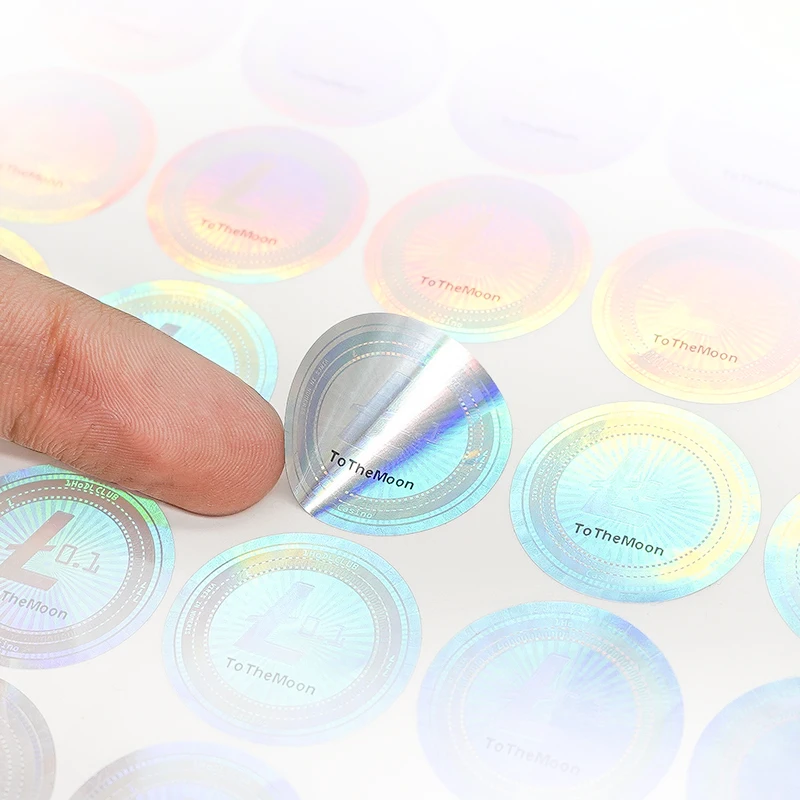 Custom Printing 3d Hologram Stickers Seal Overlay Anti-fake Void Security  Qr Code Logo Label - Buy Custom Hologram Sticker High Quality Void Sticker  Warranty Holographic Packaging Security Label Sticker,Custom Printing Laser  Holographic