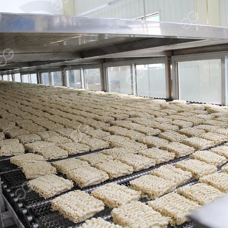 Automatic Processing Line Instant Cup Noodle Making Fried Instant Noodles Manufacturing Plant