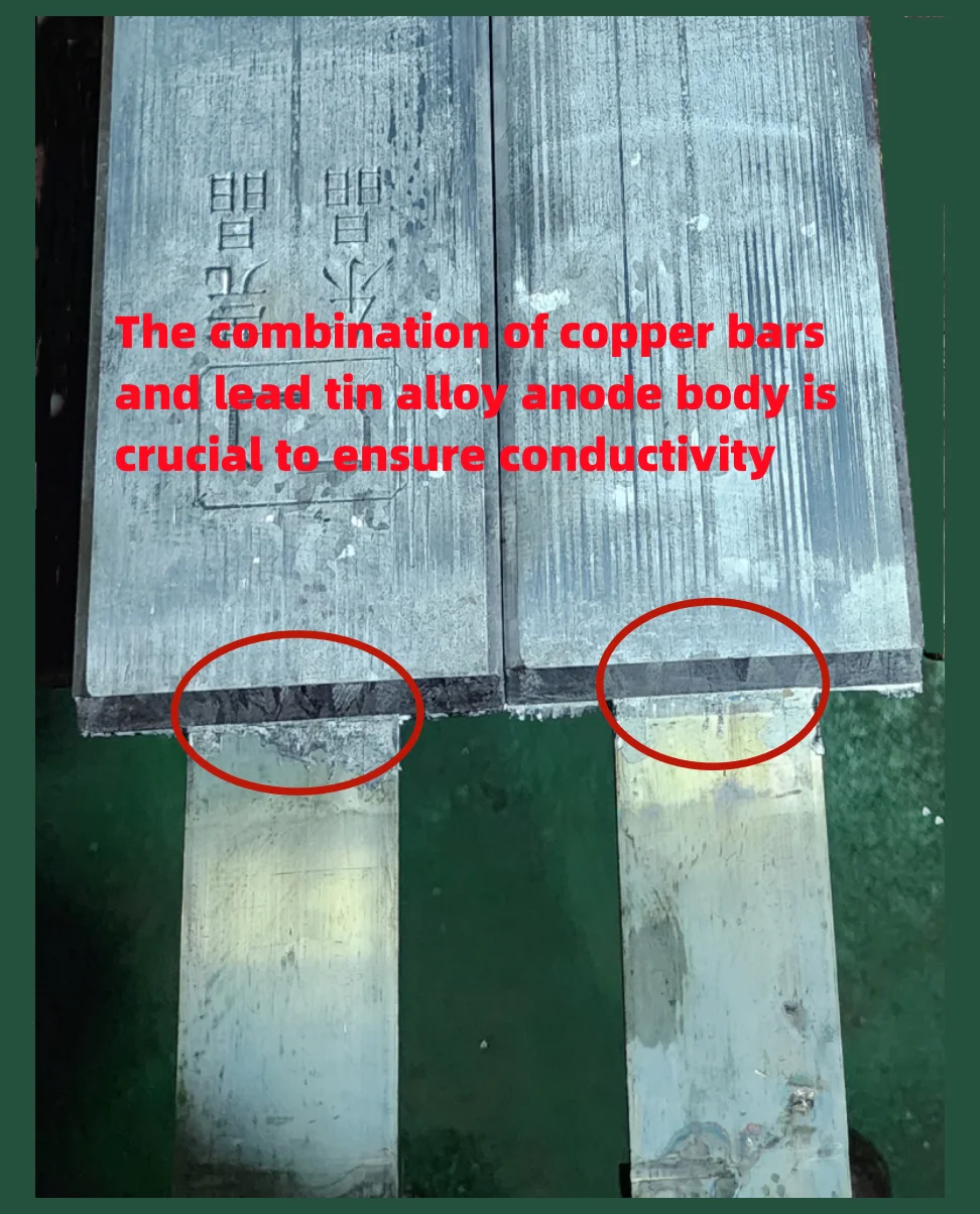 Wave Anodes Factory Chrome Plating Anodes With Copper Bar Best Price