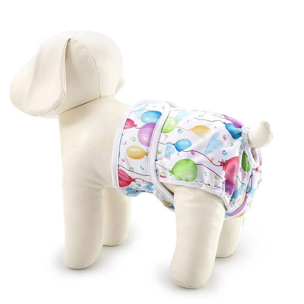 Highly Absorbent Washable Female Dog Diaper Reusable Diapers for Doggie manufacture