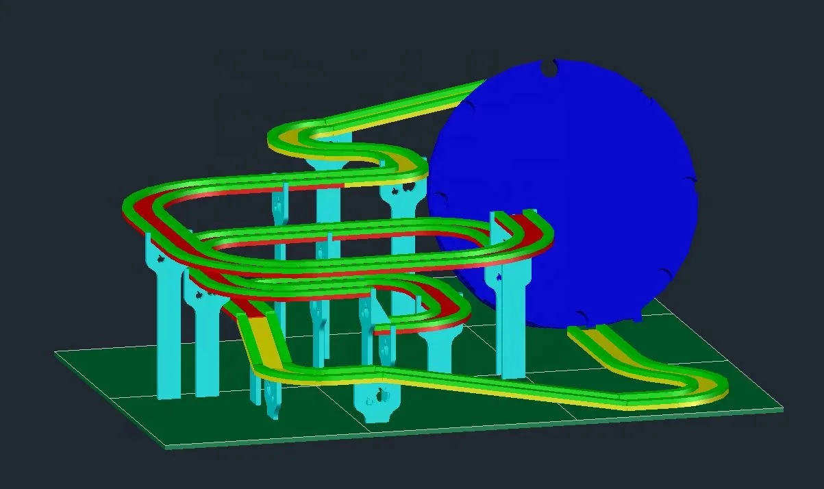 Деревянные американские горки STEM STEAM Science наборы для детей научный набор Stem игрушки Kiwicoo