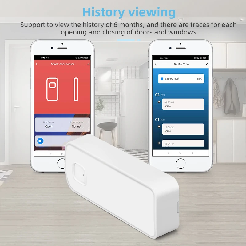 vibrating door magnetic sensor