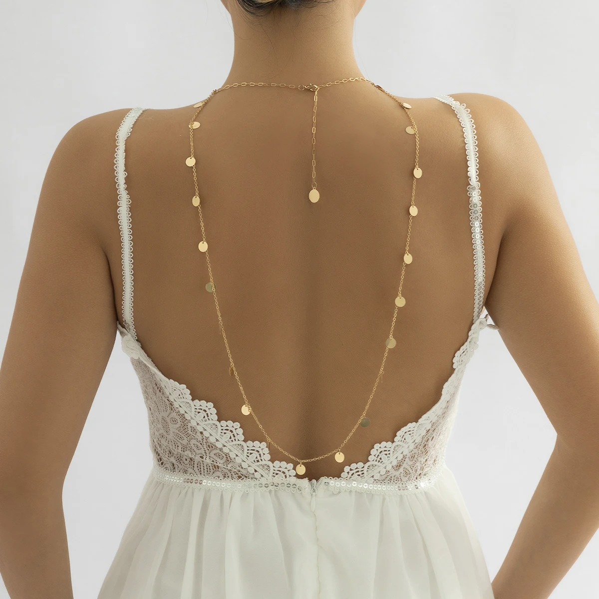 Sterling Silver Pearl & Crystal Backdrop Necklace 'Lacie' – Bridal De Vine