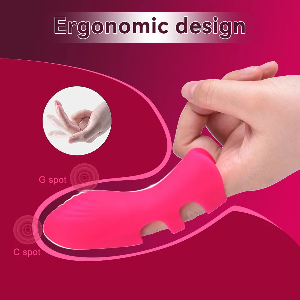 New Arrived Finger Mini Vibrator 10 Speed Massage Silicone Stimulator G Spot Vibrator Female