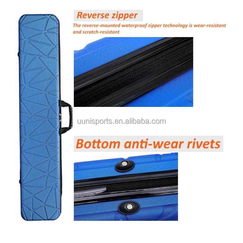 Freediving Fin And Hard Shipping Case,Long Fin Box,Can Hold 2 Pairs Of Fins Shipping Box Bag