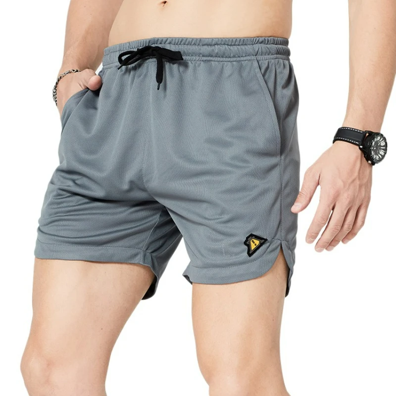 Summer Casual Loose Skateboard Sports Jogger Pants New Quick Dry Breathable Running 5 Solid Color Men's Shorts378_voghion.com