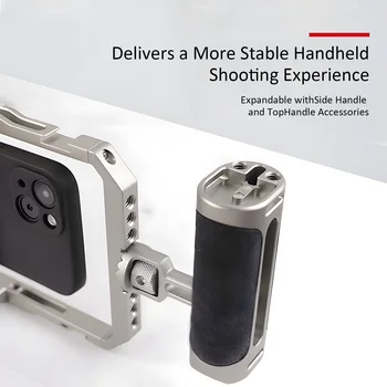 Universal Smartphone Phone Cage Stabilizer Wide Angle Aluminum Alloy for Video Recording Vlogging for 17 16 15 for Pixel product image
