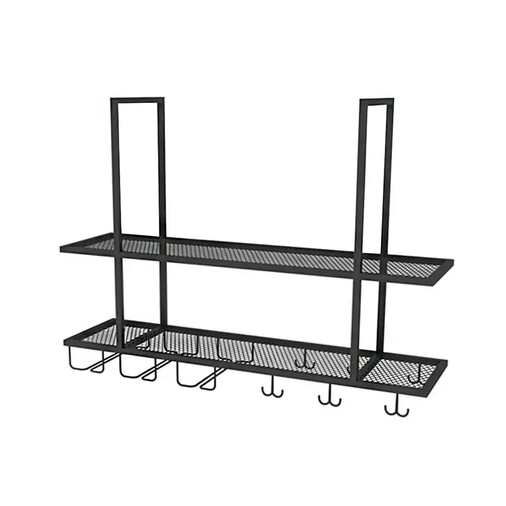 wall mounted bar rack