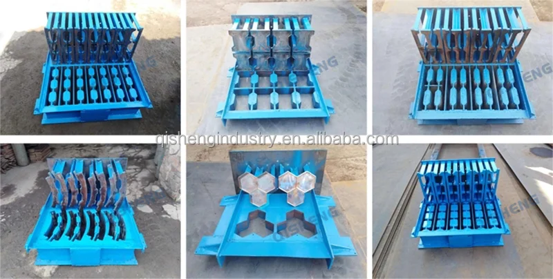 Cost saving concrete machinery concrete brick making machine semi automatic block 4-35 building block making machine