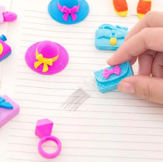 Шляпа туфли на высоком каблуке сумочка набор для девочек канцелярские товары студентов оптовая продажа