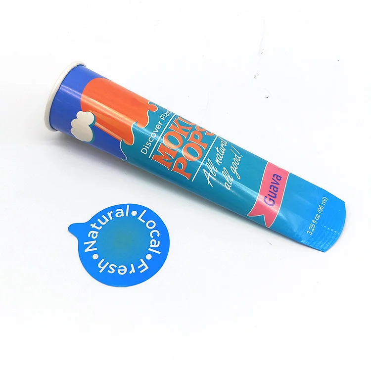 Bulk Order 120 ml Push-up Ice Cream Cups Disposable Popsicle Disposable Calippo Paper Tube